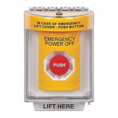 Safety Technology International Ss2231po-En Emergency Power Off Push
