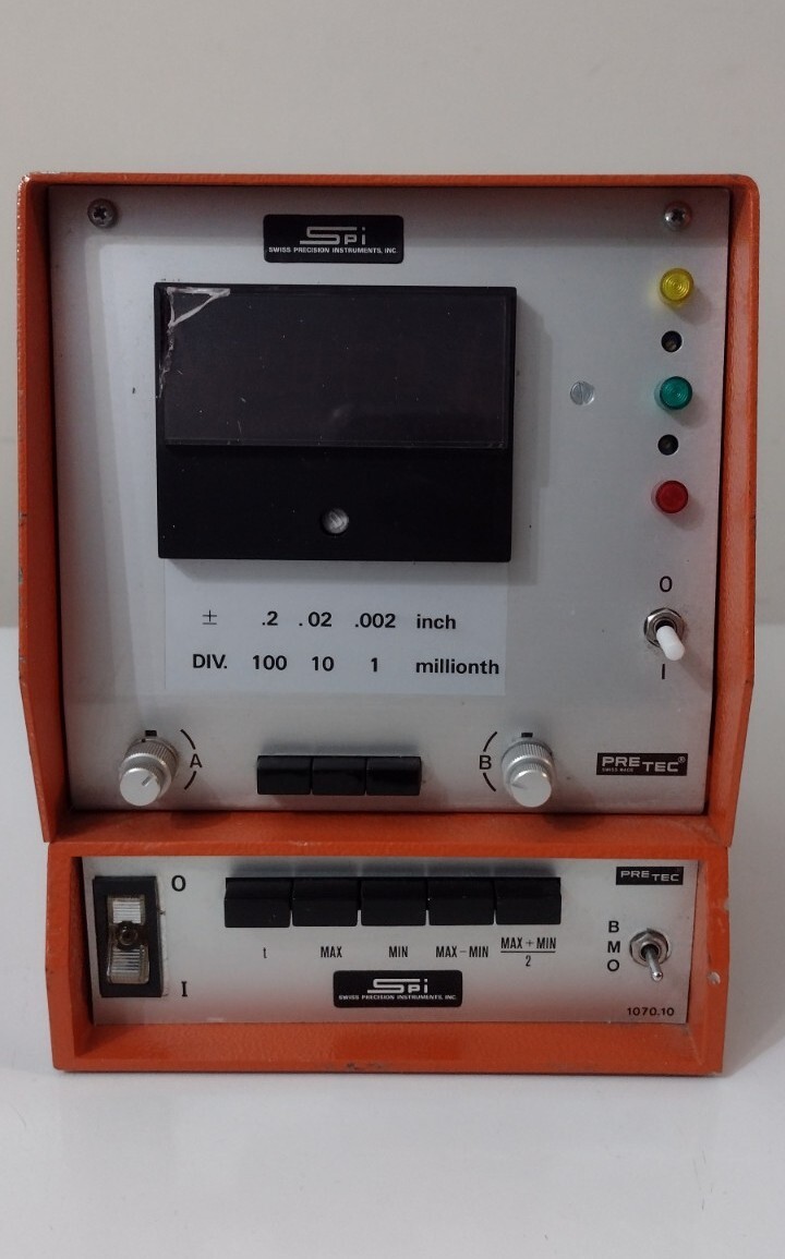 SPI PreTec 1070.10 Digital Micrometer/Comparator 84481. ± .002″ DIV up to 1Mth