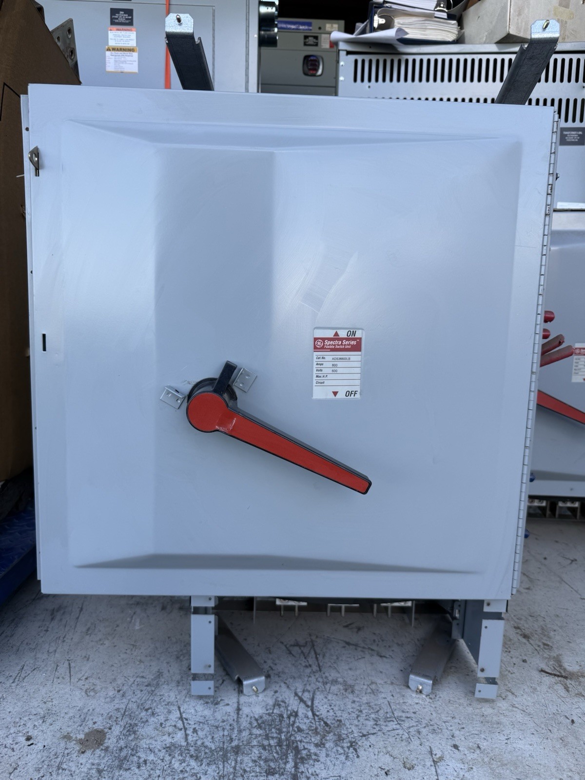 SPECTRA SERIES ADS36800LB 800AMPS 600V FUSIBLE SWITCH