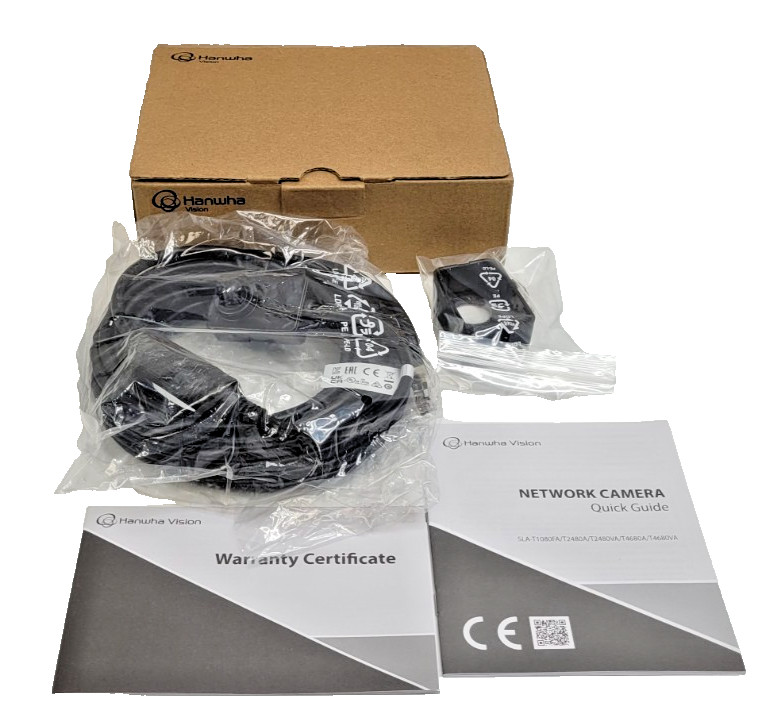 Hanwha Vision SLA-T4680VA 2MP 120dB WDR 4.6mm Security Camera Lens PNM-9000QB