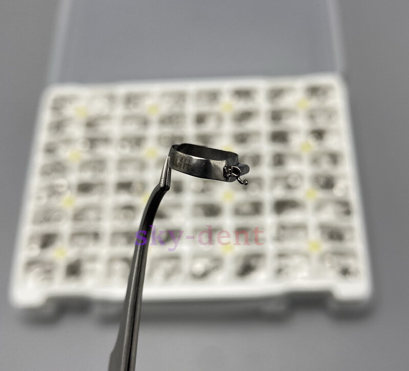 Dental Orthodontic Plain Molar Bands Roth MBT 022 #34-41+ 1st Bands+Buccal Tubes
