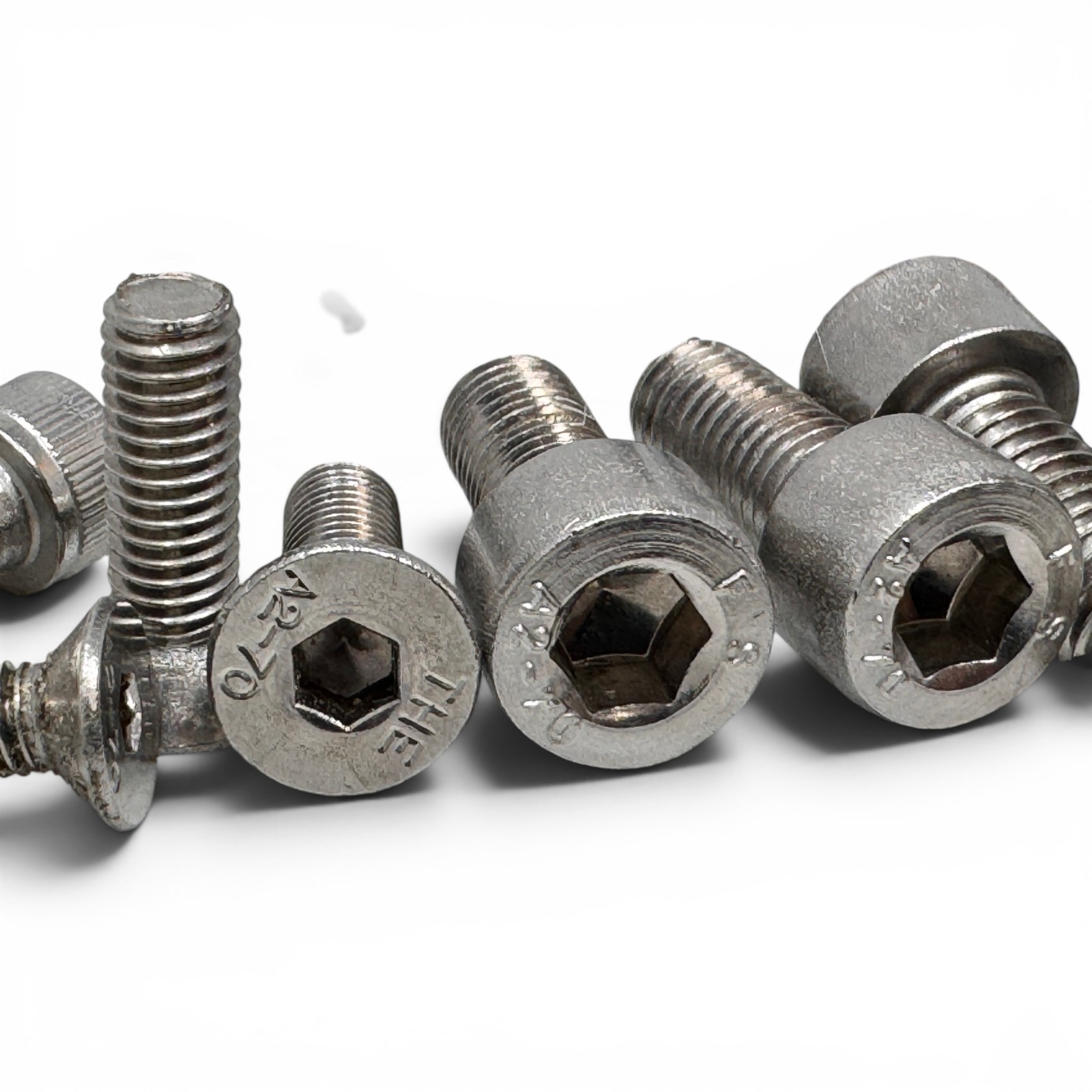 Stainless Steel Fastener Assortment Bolts Nuts Washers Hardware Kit Mixed Lot