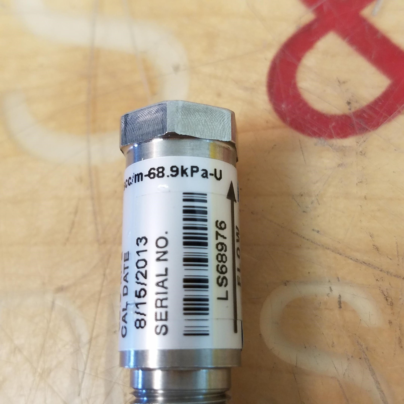 Cincinnati Test Systems 520-480.0scc/m-68.9kPa-U Hydraulic Orifice – NEW