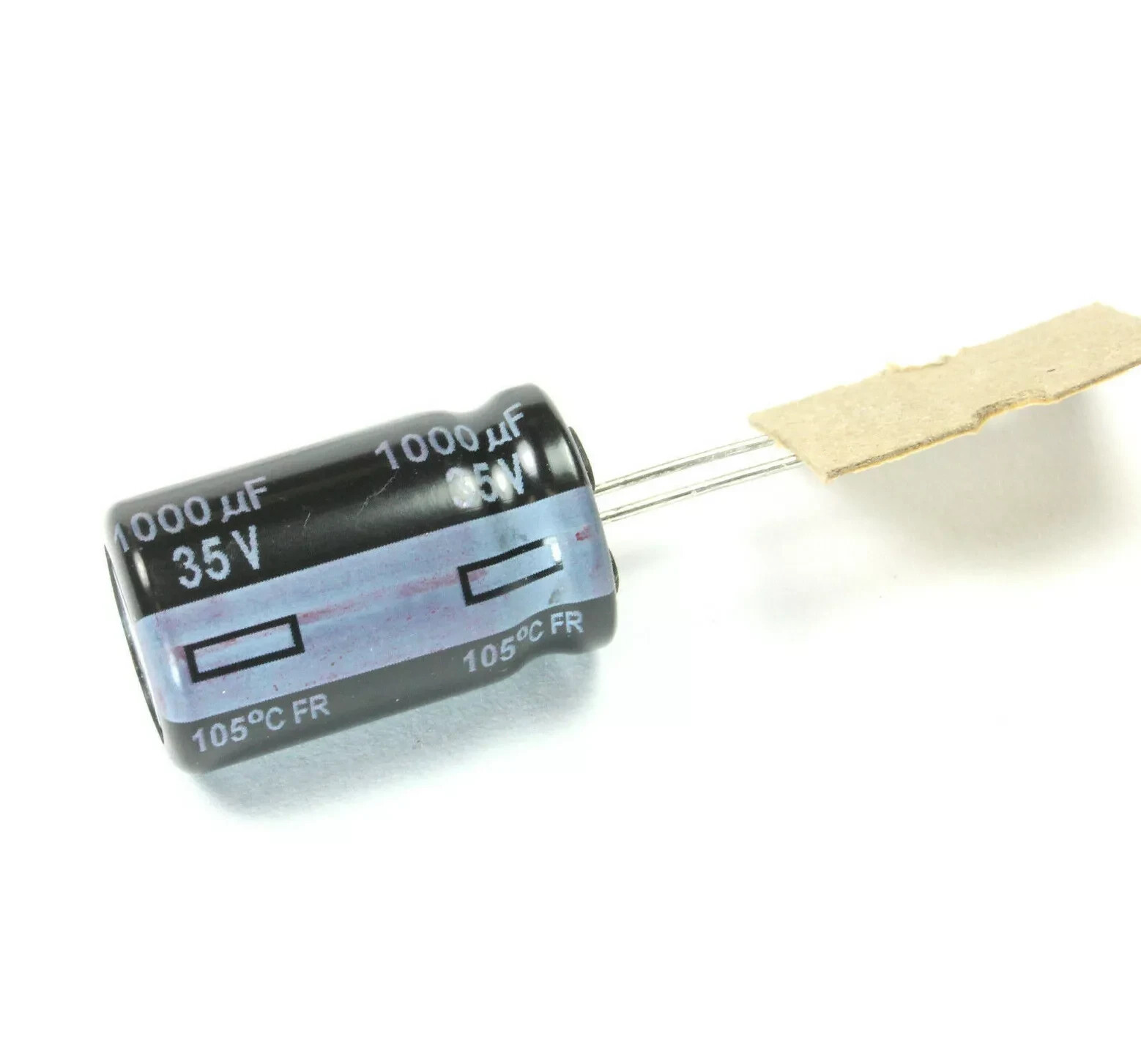 10pcs Panasonic FR 1000uF 35v Radial Electrolytic Capacitor, 10000 Hours