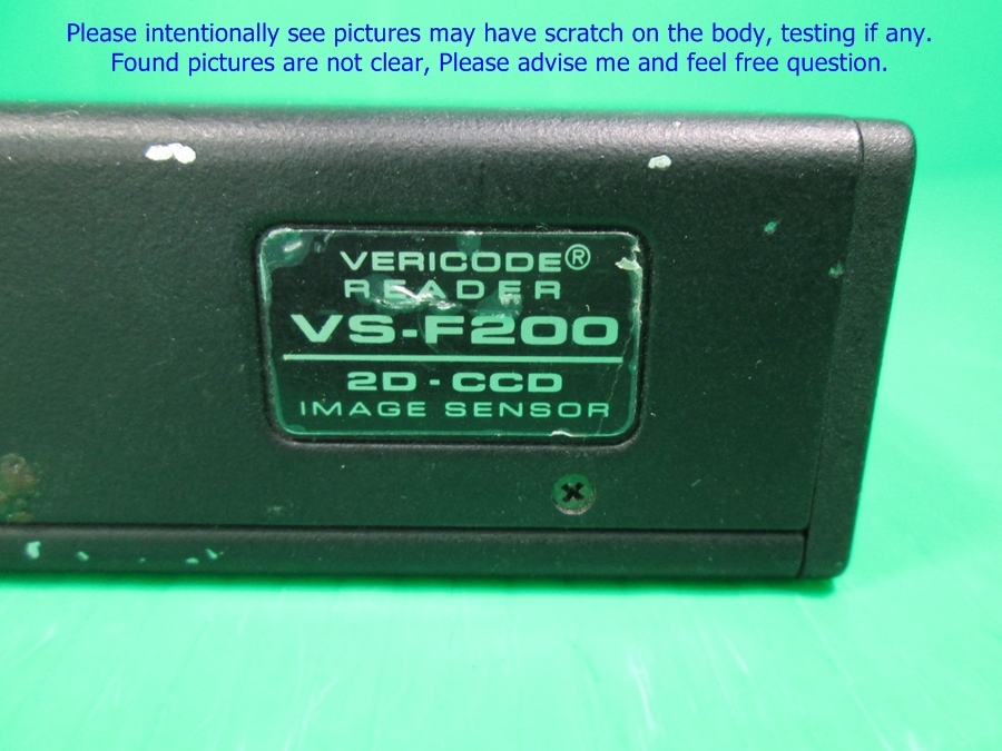 Misubishi VERICODE VS-F200, 2D CCD Image Sensor as photo, sn:0308, lφo, DHLtoUS.
