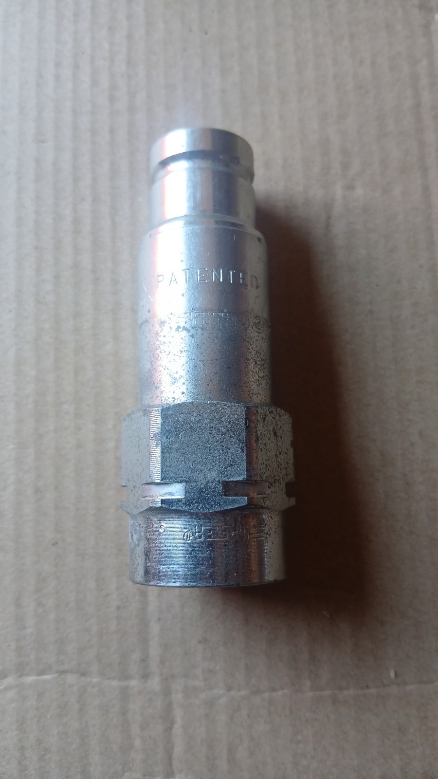Faster Inc Flat Face Coupling Hydraulic Fitting 2FFN38 | 38NPT-7C