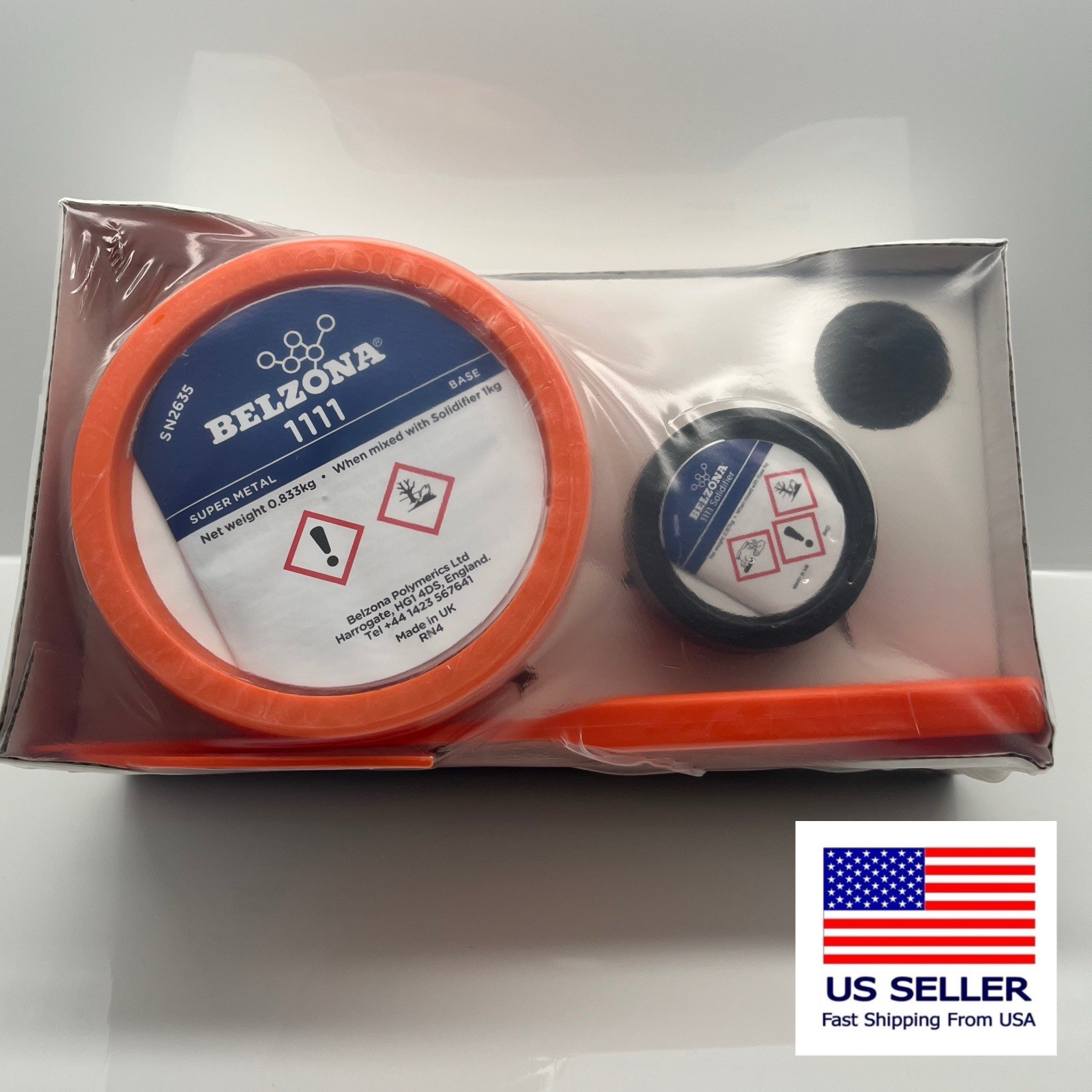 BELZONA 1111 SUPER METAL BASE AND SOLIDIFIER 1KG REPAIR ⭐️ SHIPS OUT NEXT DAY❗️