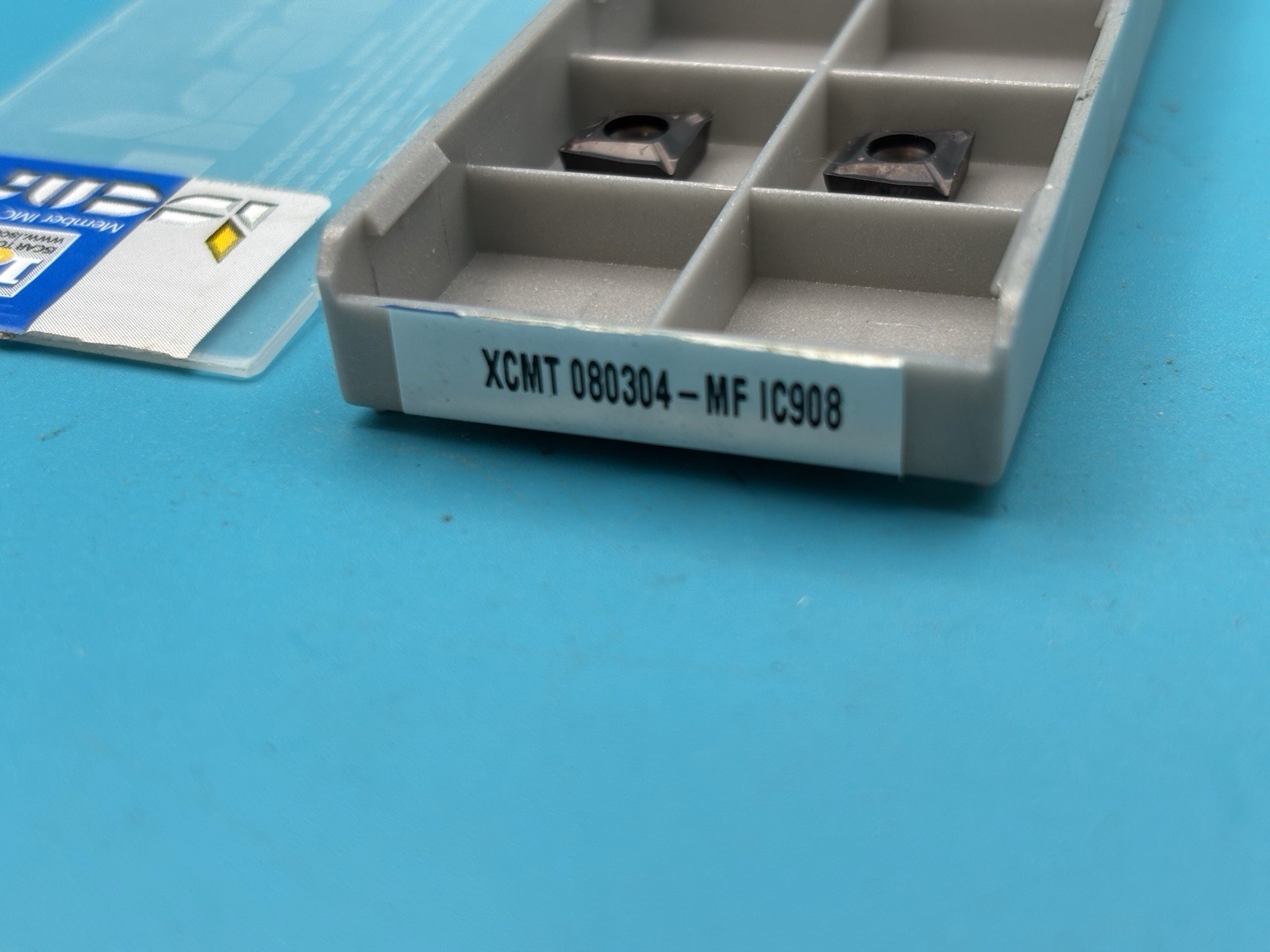 Iscar XCMT 080304-MF IC908 Carbide Indexable Drill Inserts New (Pack of 2)