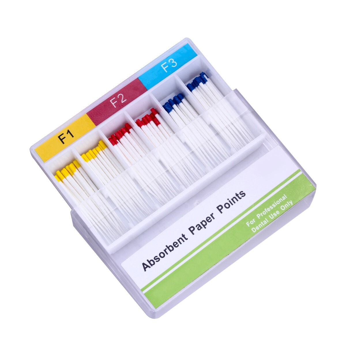 5x AZDENT Dental Endodontic Absorbent Paper Points F1.F2.F3 60pcs/pack