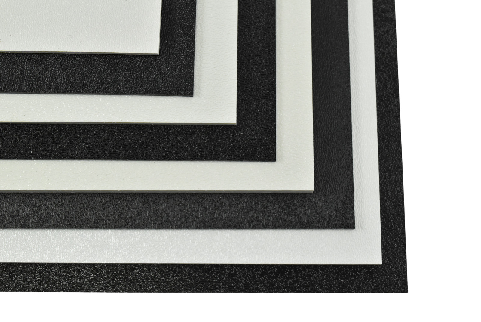 BuyPlastic Black ABS (Haircell Texture) Plastic Sheet 1/16″ x 12″ x 24″