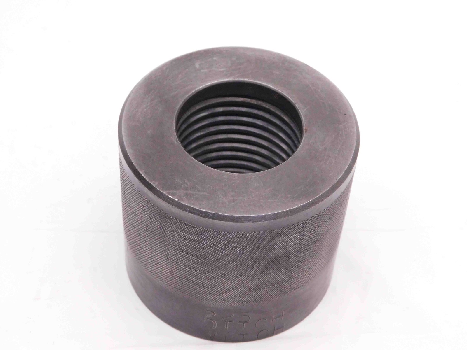 SHOP MADE 2 1/4 6 DITCH WITCH API PIPE THREAD RING GAGE 2.25 2.250 1 1/2 TPF