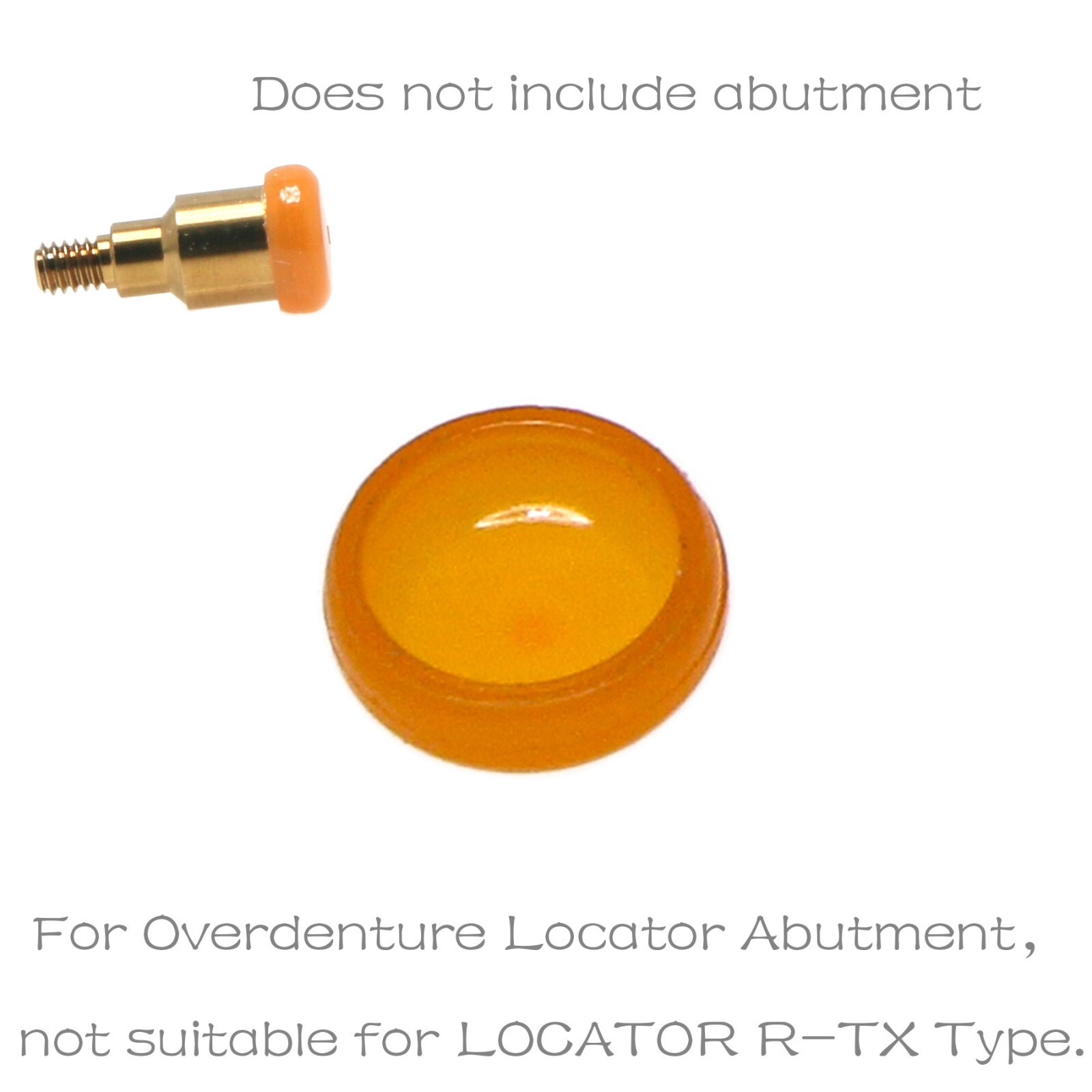 US Tapered Locator Abutment Internal triangle For Zimmer TSV 3.5 MIS Implants