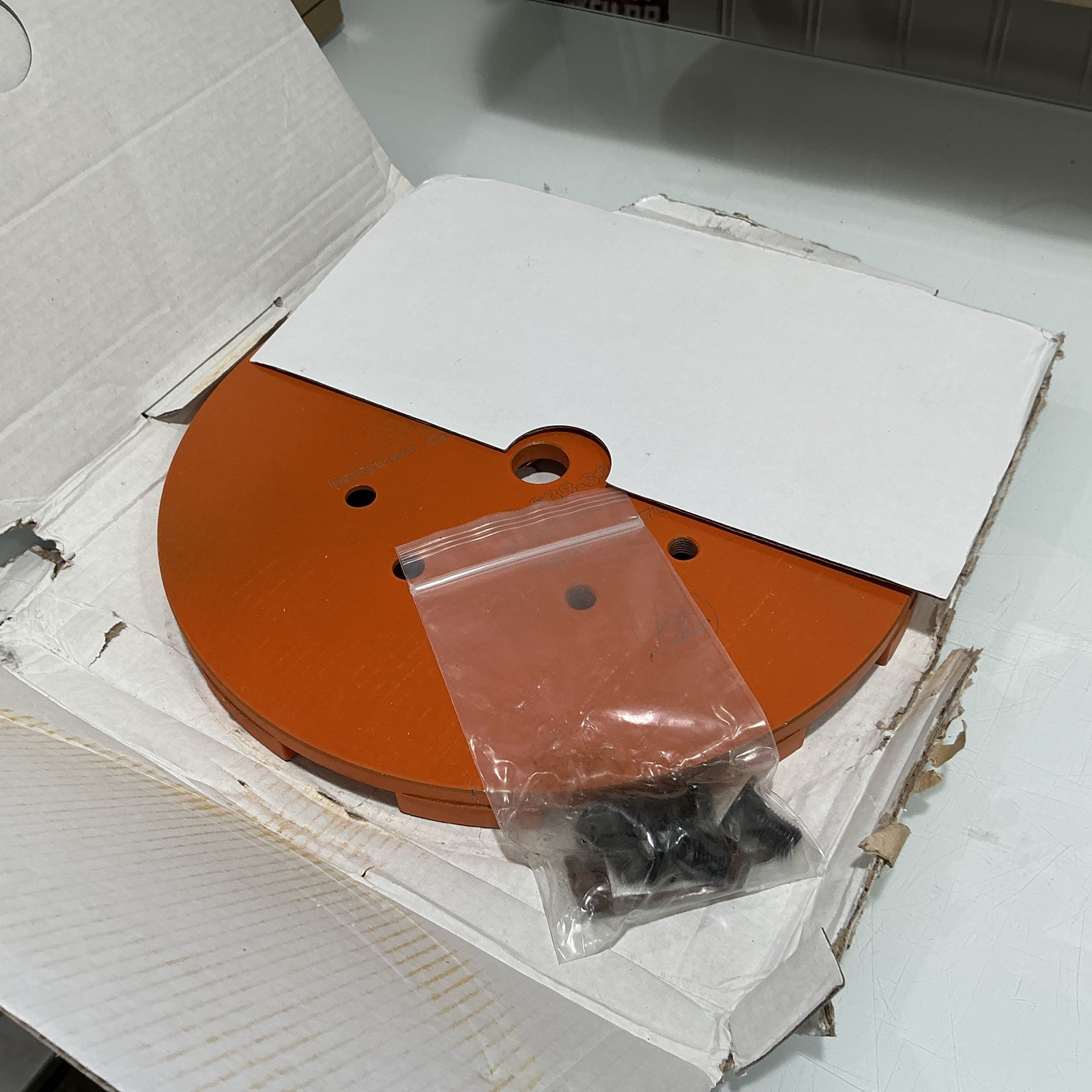 EDCO 19170, 20-Segment Grinding Disc 10″ Orange