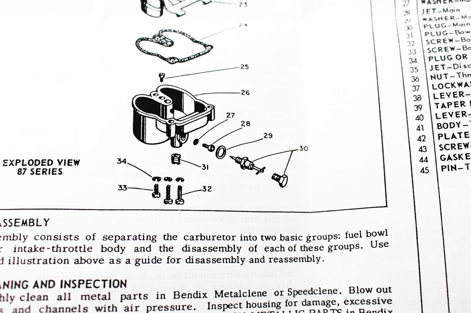 ZENITH Carburetor Kit fits Wisconsin V465D VD60D VD-60D LZ77 LZ77B LZ77L M46