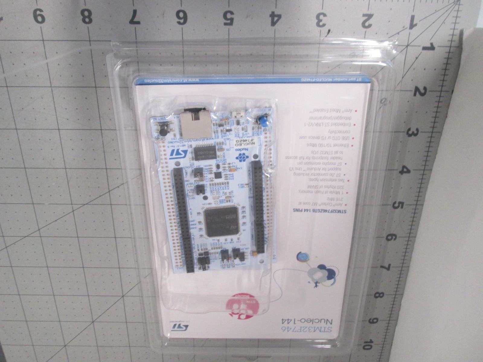 STM Microelectronics, Nucleo-144, STM32F746, Microcontroller Board, New