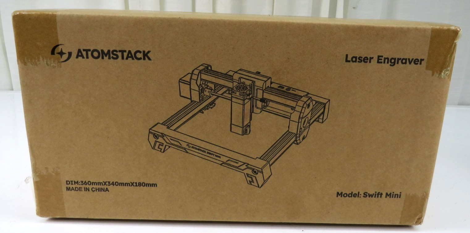 ATOMSTACK Swift Mini Laser Engraver Wood, Leather, Metal 3.5W diode laser