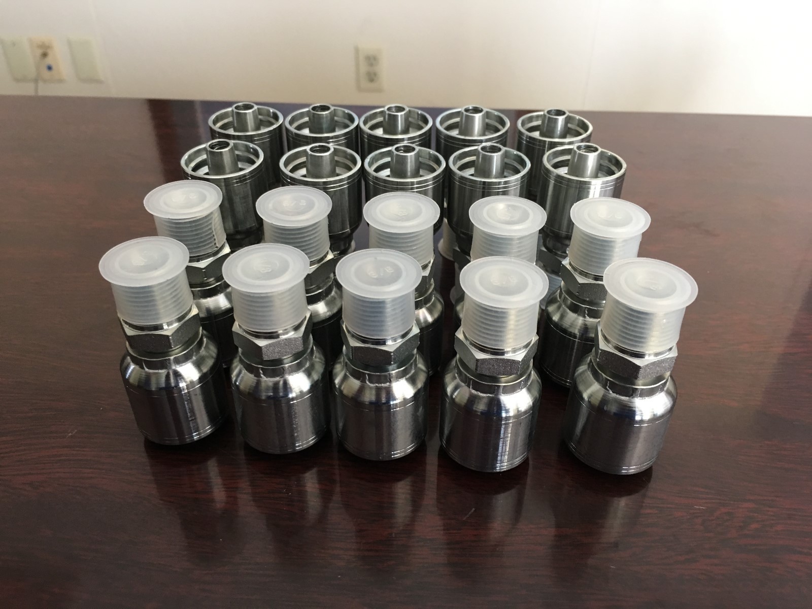 10143 6-6 AFTERMARKET HYDRAULIC HOSE FITTINGS 3/8″ MP (20) PK