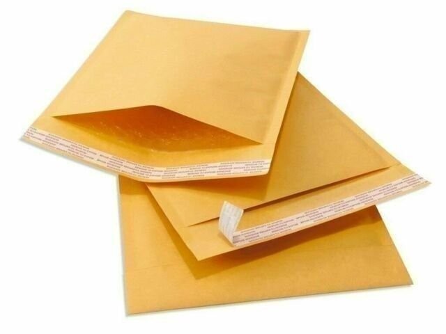 500 #5 10.5×16 Kraft Paper Bubble Padded Envelopes Mailers Case 10.5″x16″