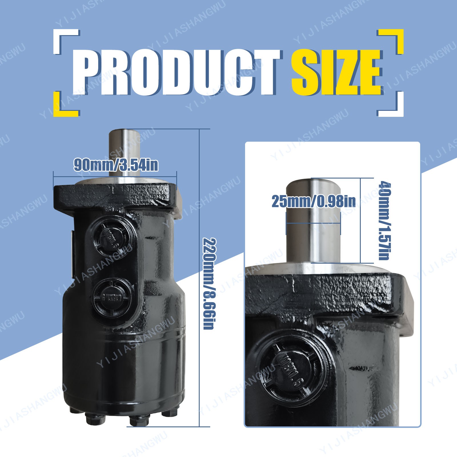Chinese 1 Ton Excavator Swing Motor