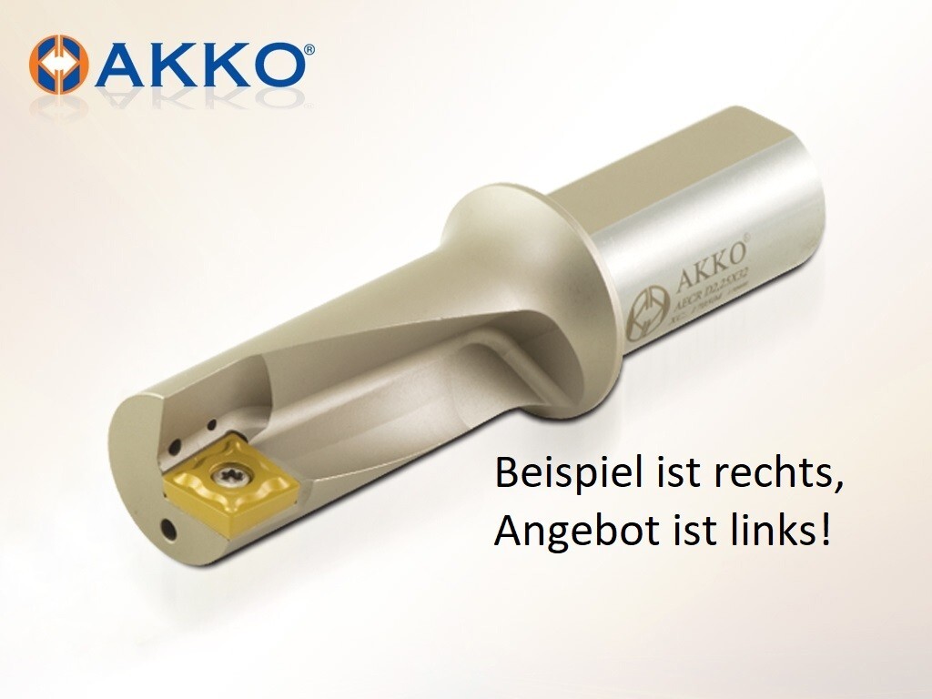 Akko AEKL-D2,25×16 Bohr- und Drehwerkzeug Ø16 für XCMT 080304