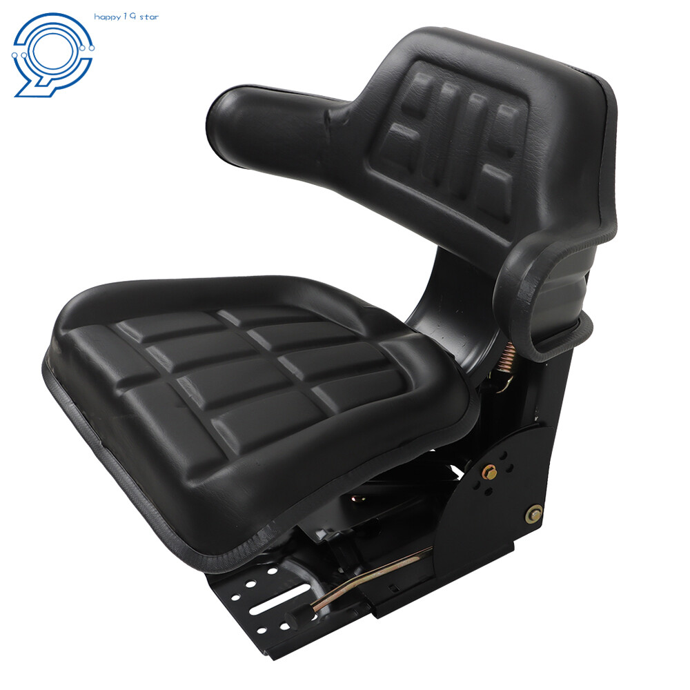 Black Tractor Suspension Seat For Massey Ferguson 180 185 235 240 245 250 254
