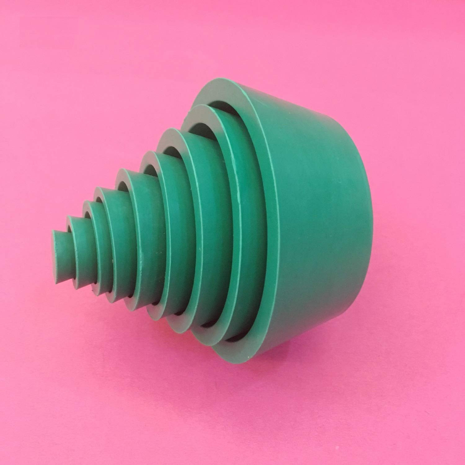 9 Count Filter Adapter Cones Set, Buchner Funnel Flask Adapter Set, Tapered Coll