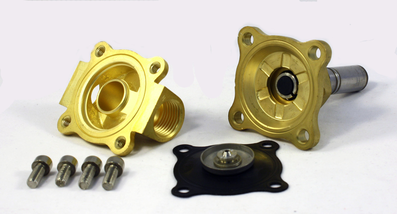1/2 inch NORMALLY OPEN 24V AC VAC Brass Solenoid Valve NPT ONE-YEAR WARRANTY