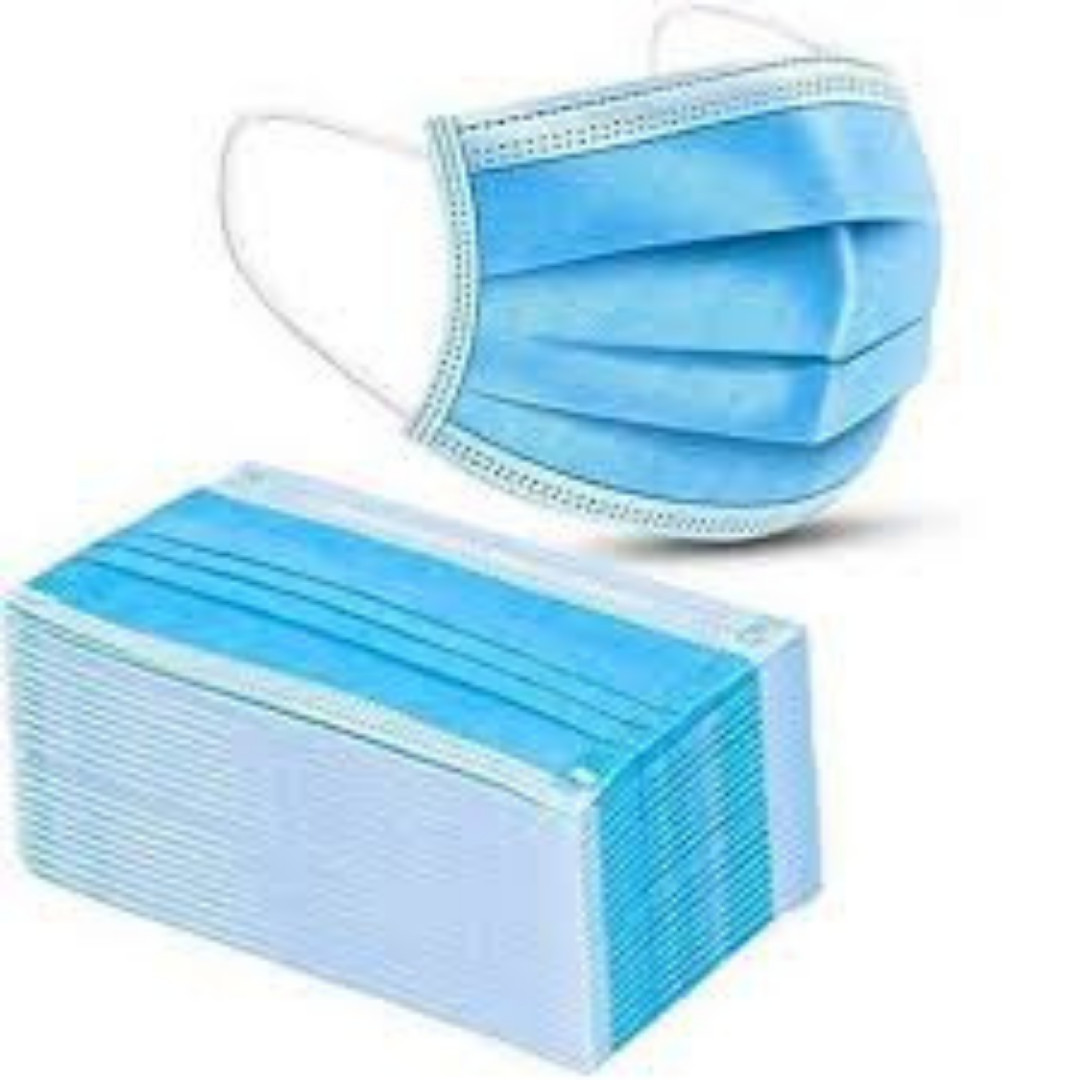 3Ply 100ct Face Mask High Quality 10 Packs of 10 Disposable Protective Ear Loop