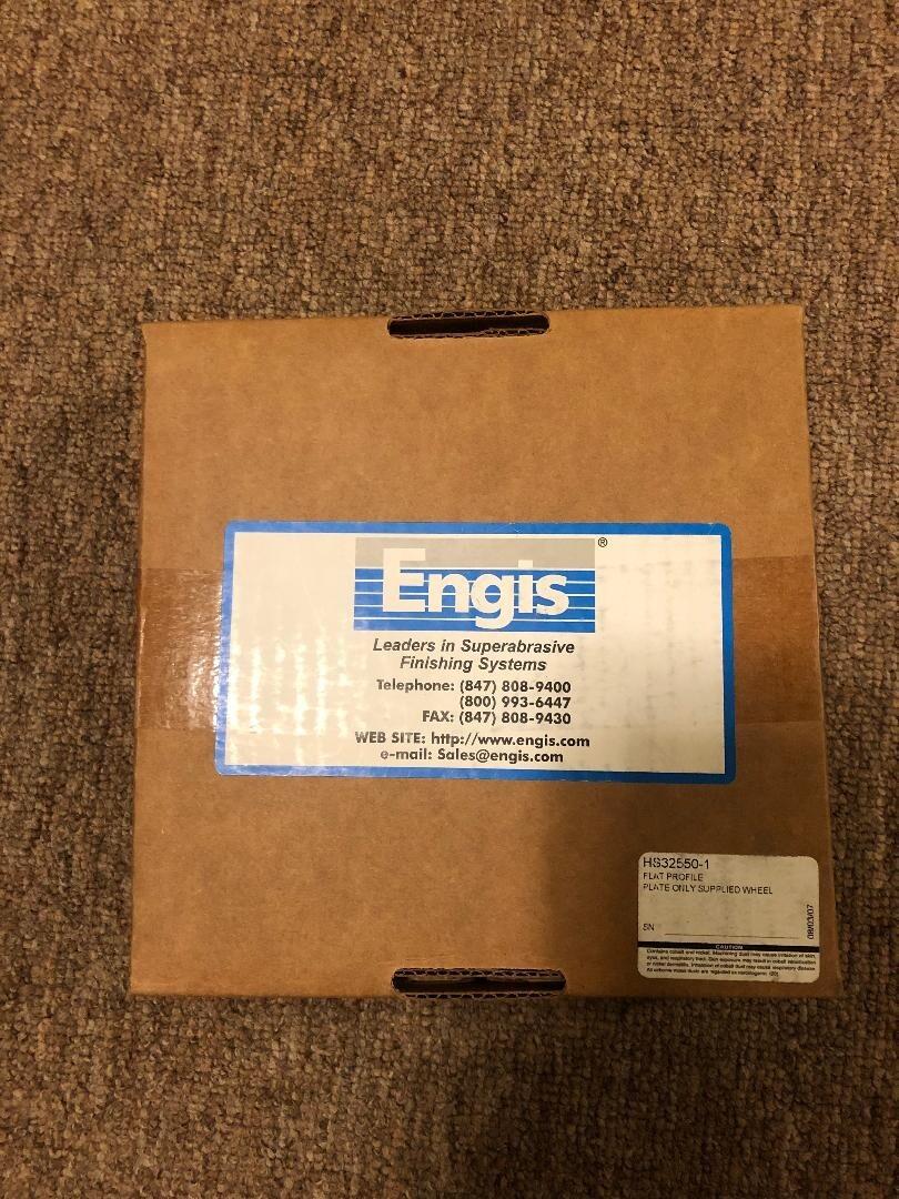 Diamond coated superabrasive cuting wheel Engis HS32550-1 D-325/400,flat profile