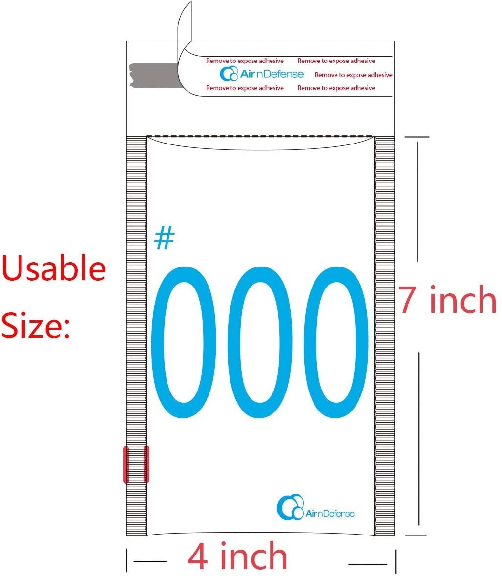 1000 #000 4×8 Kraft Bubble Padded Envelopes Mailers Shipping Bags AirnDefense