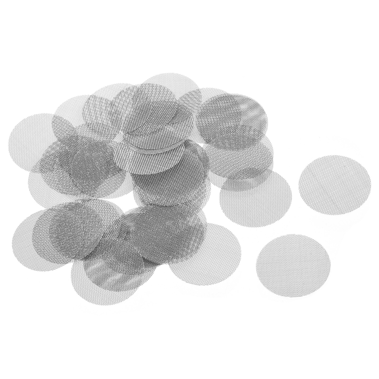 80Pcs Pipe Screen Stainless Steel Screens 1″ 25.4mm Diameter