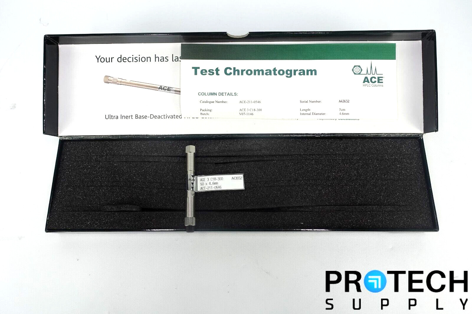 ACE HPLC Column Ace 3 C18-300 50 x 4.6mm ACE-211-0546 NEW with WARRANTY
