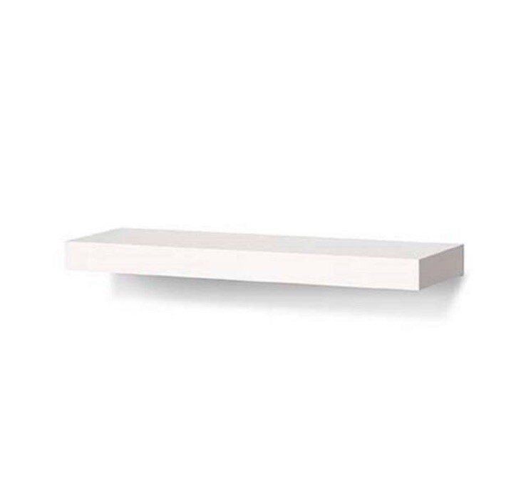 Wallscapes WSAVLN1024WH 24 in. Avalon MDF with Veneer Overlay Floating shelf …