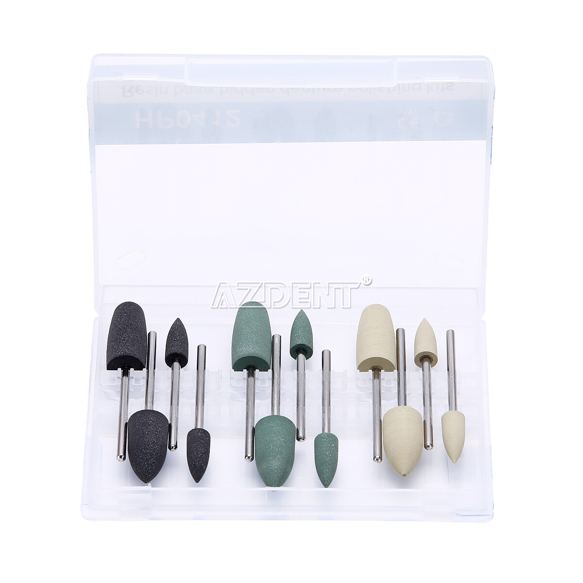 Dental Composite Polishing Kit Diamond Burs Cups Ceramics RA HP FG Shank Type