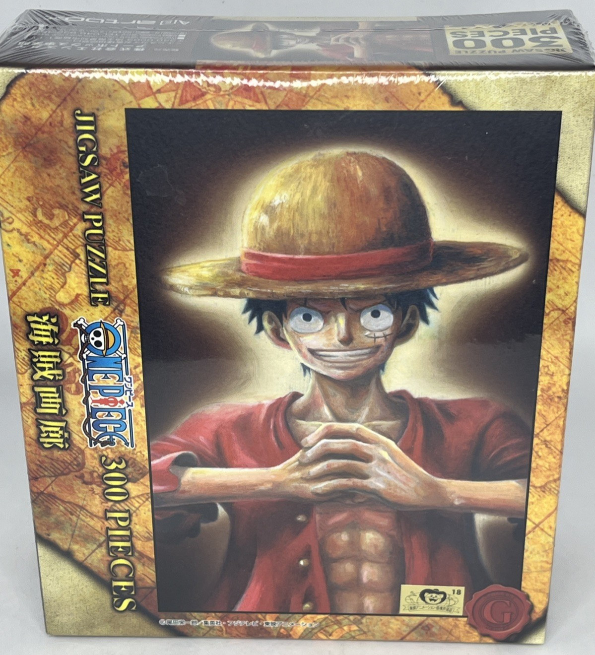 Ensky 300 Piece Jigsaw Puzzle One Piece Portrait “Monkey D Luffy” (26x38cm)