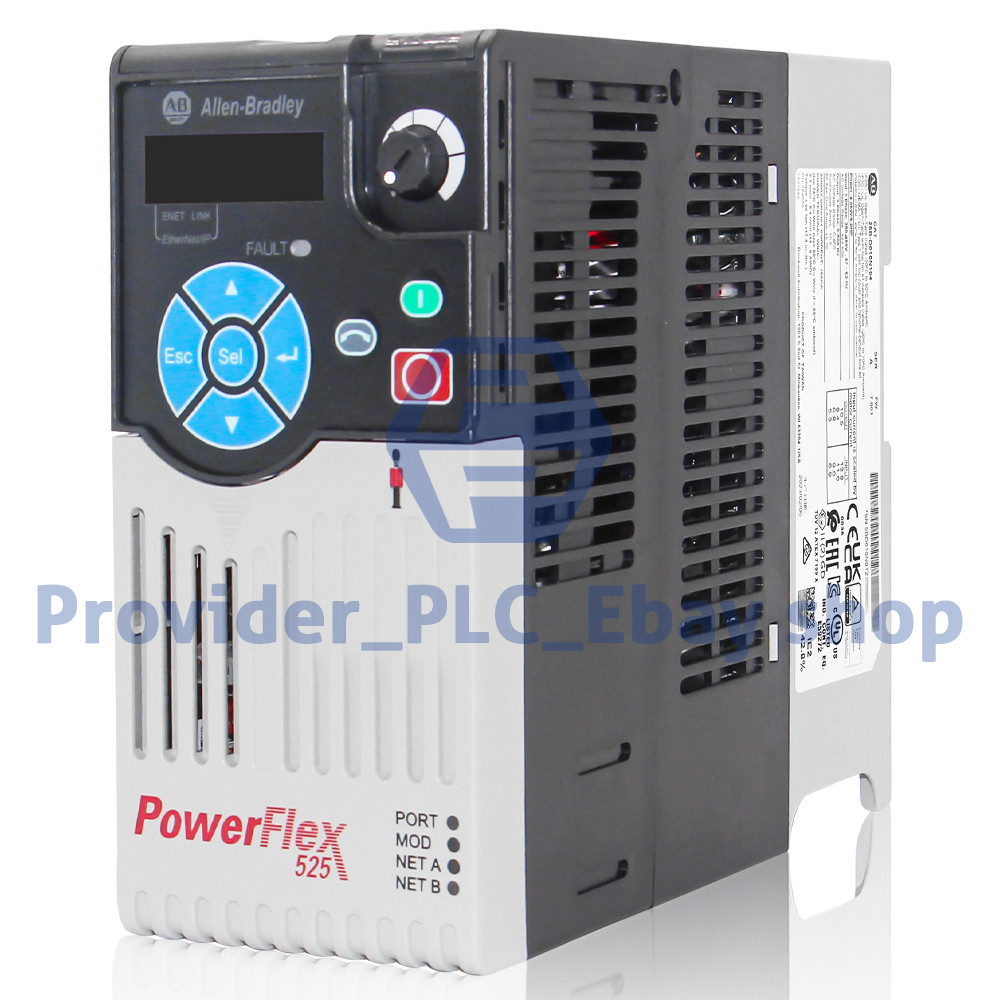 Allen Bradley 25B-D010N104 /A Powerflex 525 AC Drive 5HP 4.0KW 25BD010N104