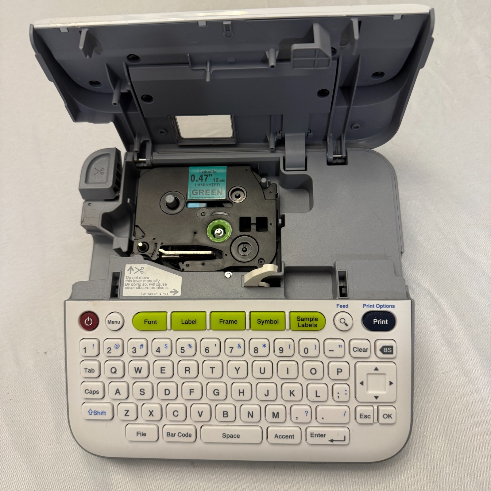 Brother® P-Touch® D410 Label Maker Label tape 12mm .47″ Multiple Colors (A8-17)