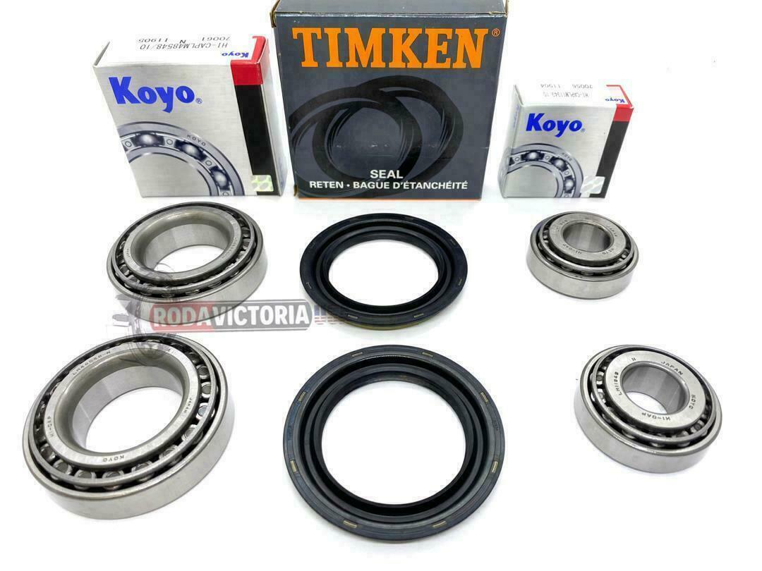 Front Wheel Bearing (2 Inner & 2 Outer) with Seal set for 95-11 FORD RANGER 2WD