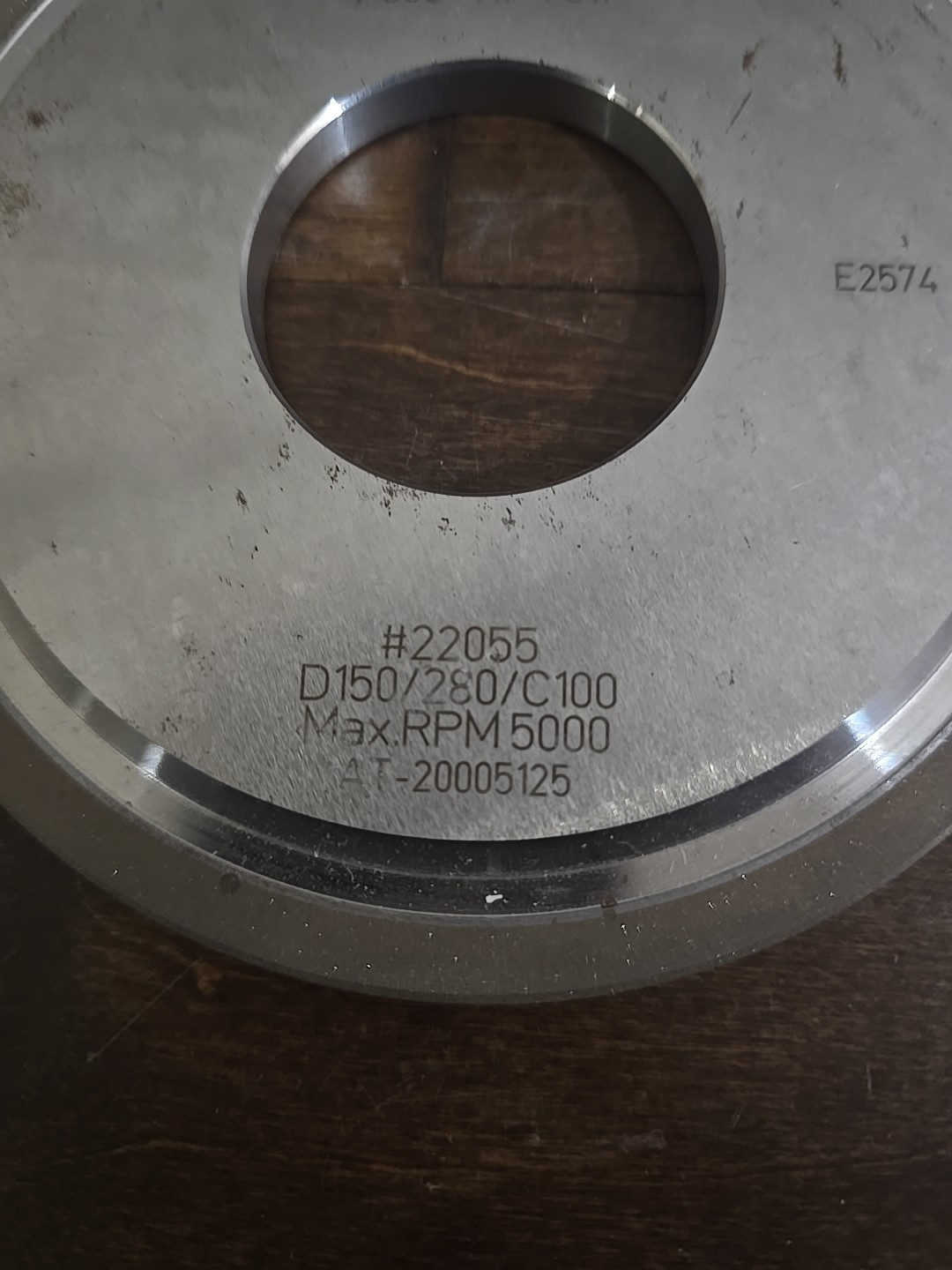 Eagle Superabrasives 6″ Diamond Wheel D150/280/C100 2205