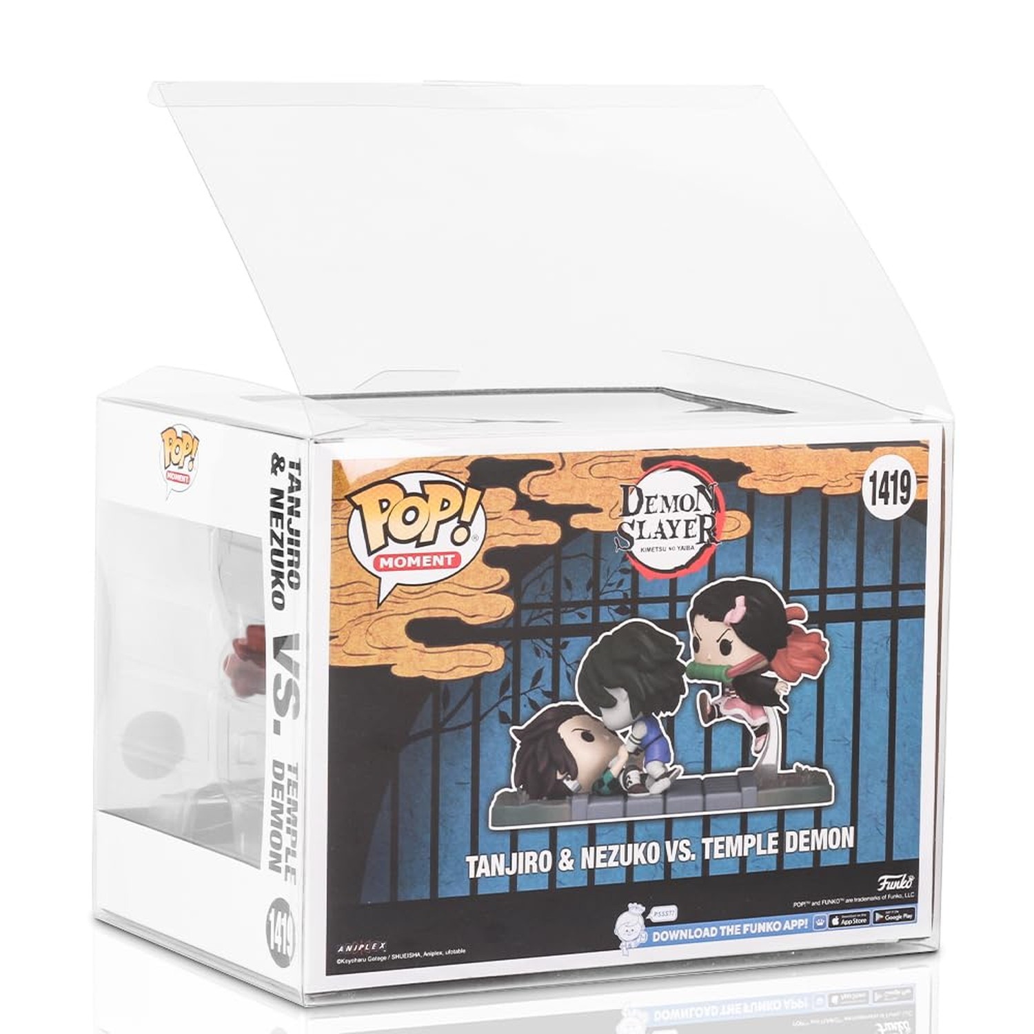 Baskiss 6 Pack Protector Case for Funko Pop Moments, Ultra Thick 0.5mm Clear …
