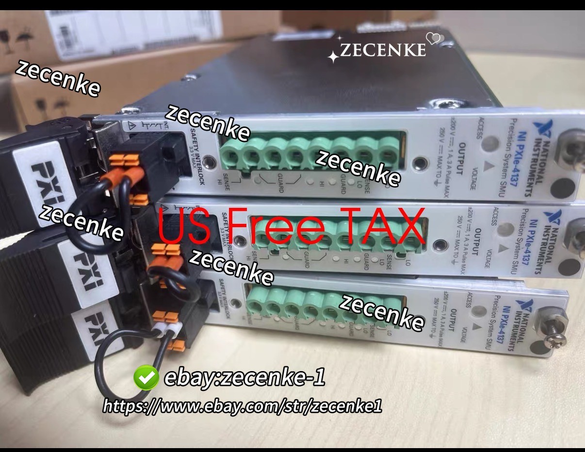 1PCS Used National Instruments Controller module NI PXIe-4137 Test passed! spot