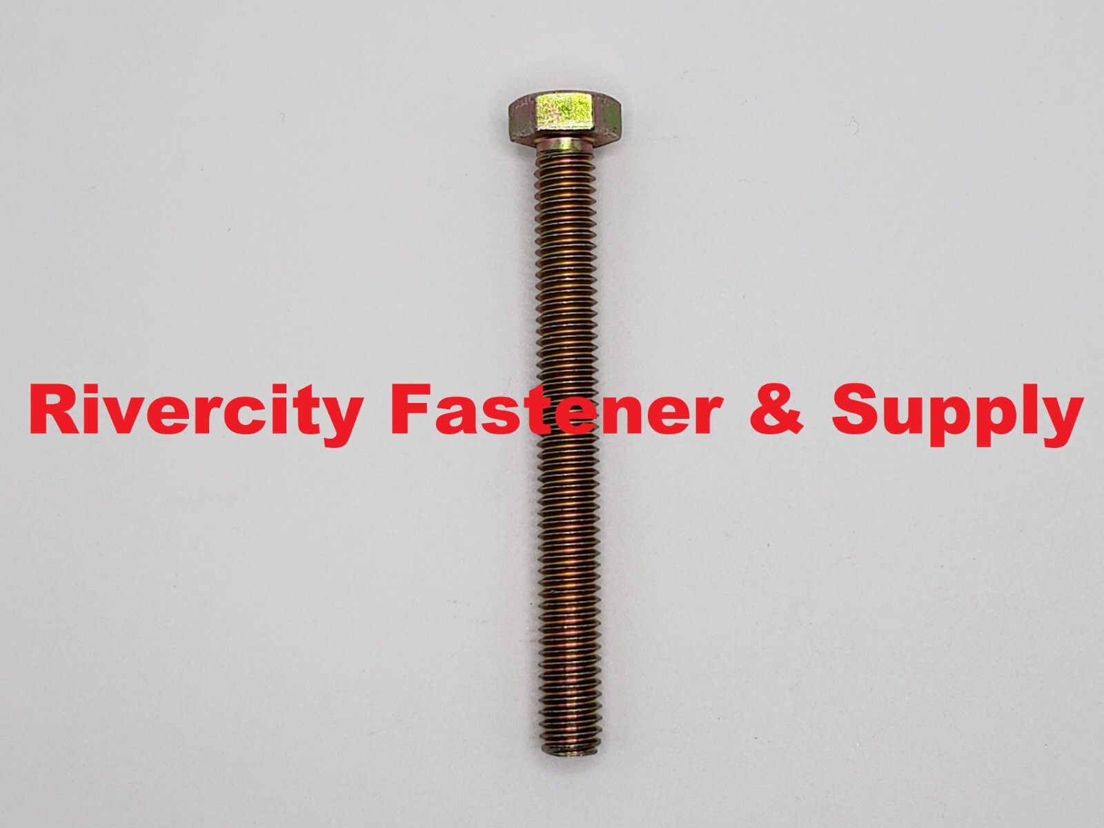 5/16-18 x 3 Tap Bolts Grade 8 Hex Head Screws 5/16×18 x 3″ Full Thread 5/16-18×3