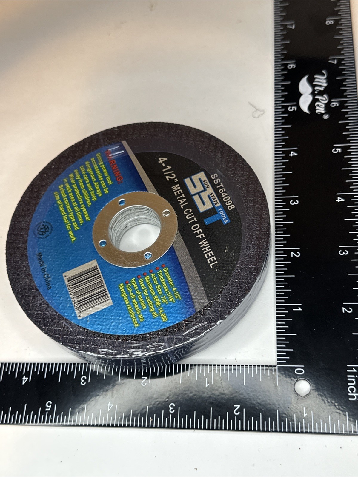4-1/2″ Metal Cut-Off Wheel Disc – High-Speed Cutting Blade 10 Pack