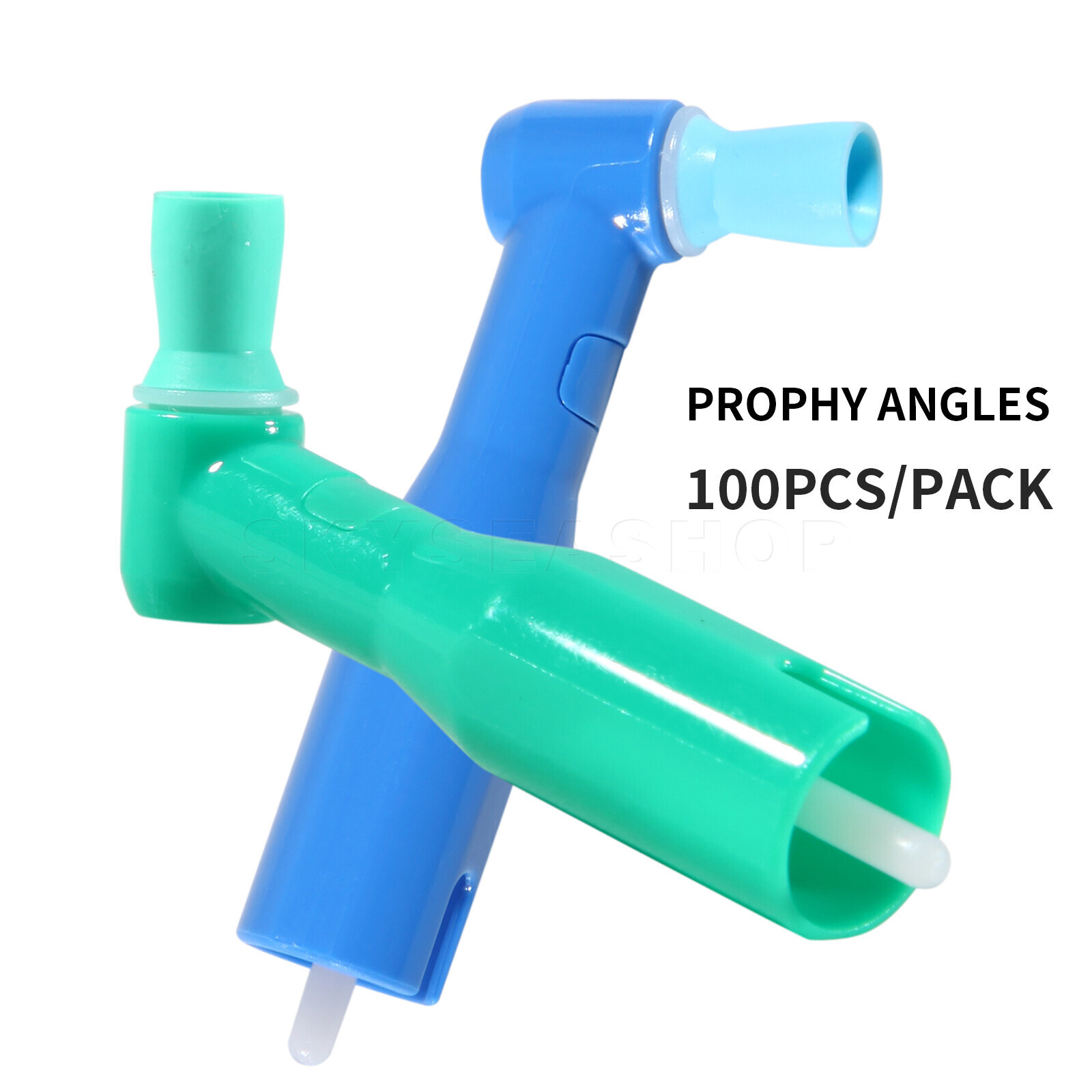 Dental Disposable Prophy Angles 100 to 1000 Soft Cup Latex Free Right Angle 105°