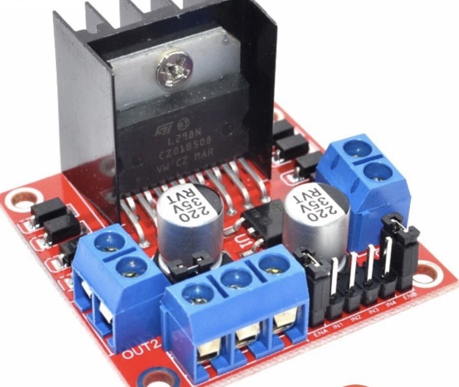 L298N Dual H-Bridge DC Stepper Motor Driver Controller Module Arduino PWM 5-35V