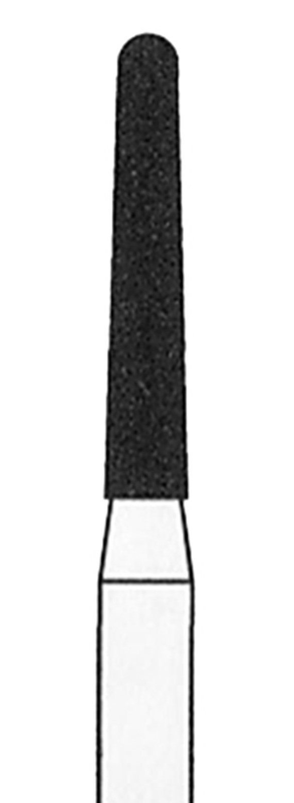 CROSSTECH MultiUse Dental Diamond B6SNC,RND-TPR 856/014C,Coarse, 5 Burs