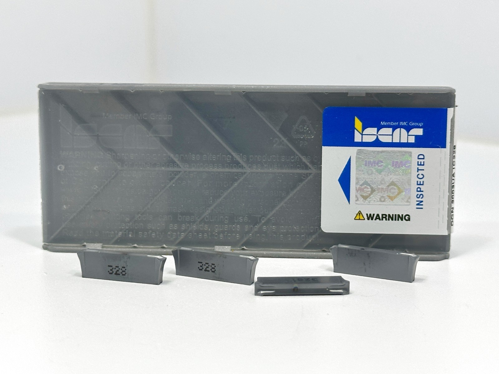 ISCAR DGN 3003UA | New Carbide Inserts | 6002533 Grade IC328 4pcs