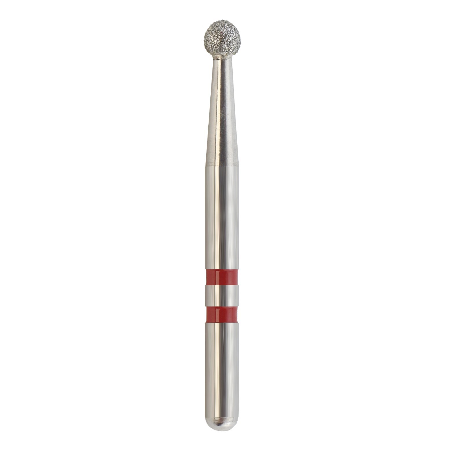 Dental Diamond Burs Round End Taper Football Round Ball Zirconia Adjustment 856