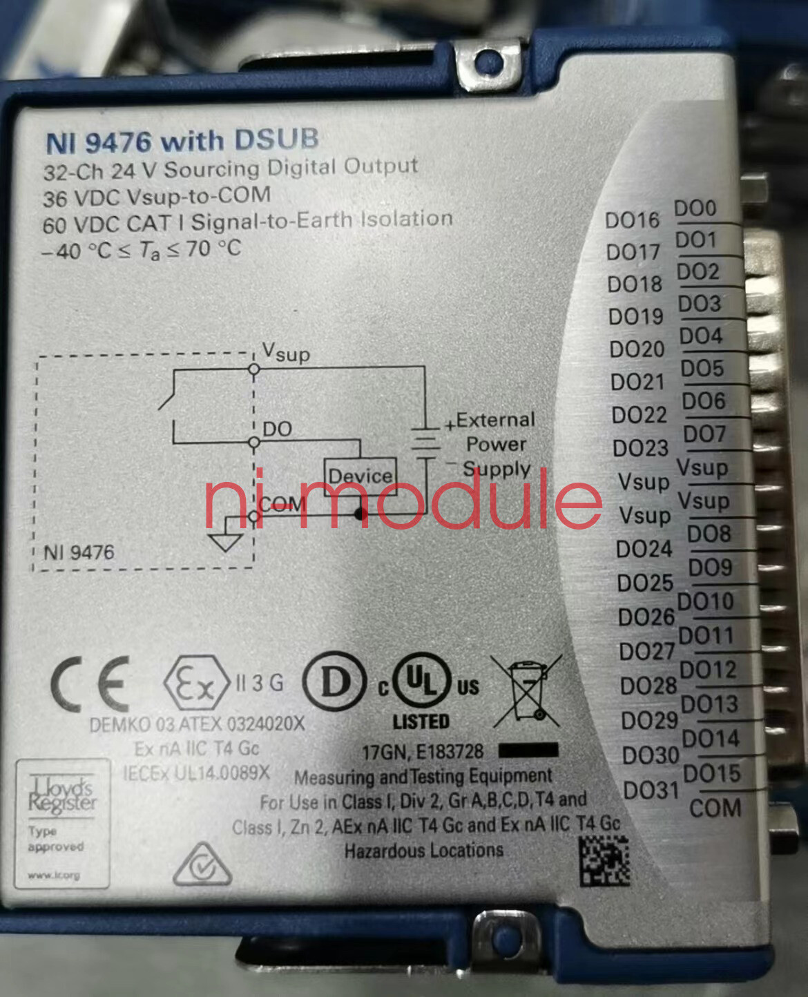 Used NI 9476 Module, 90-Day Warranty !(USA Stock)