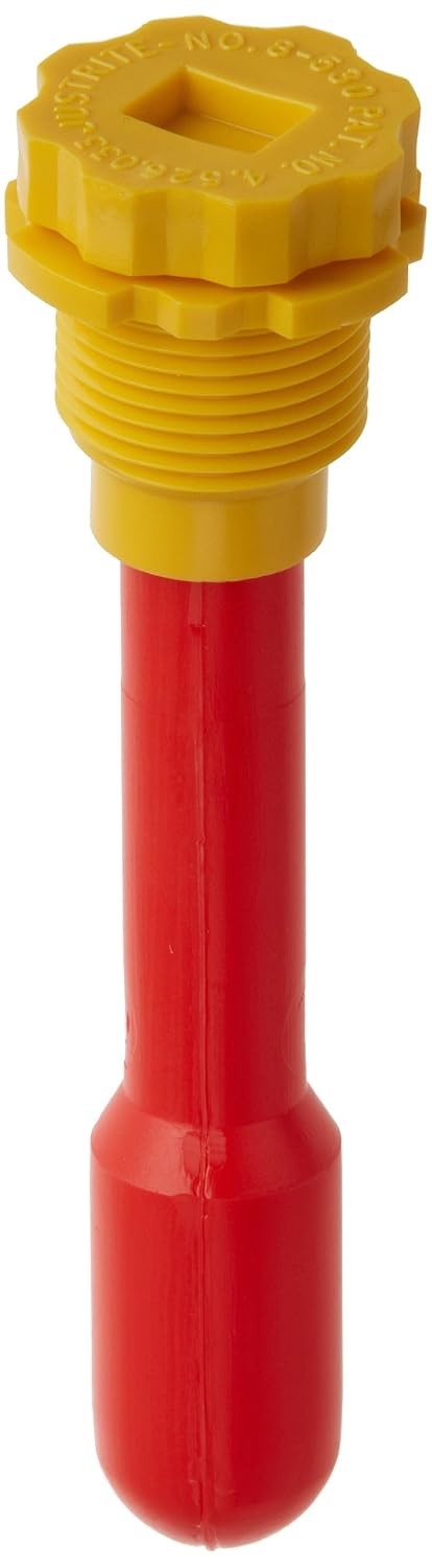 Justrite 08530 Polyethylene Vertical Drum Fill Pop Up Gauge 3/4″